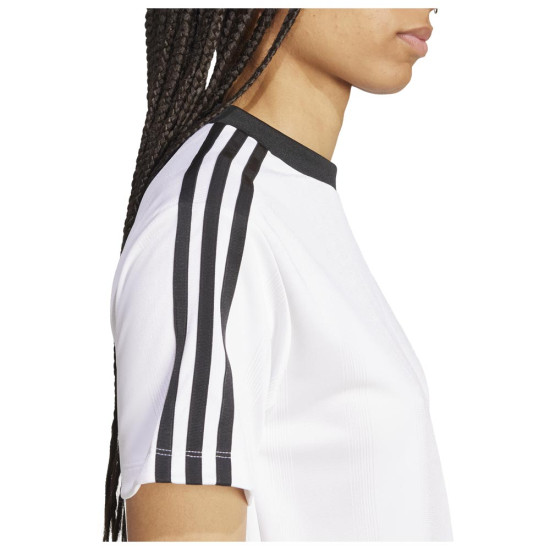 Adidas Γυναικεία κοντομάνικη μπλούζα Adicolor Jacquard Tee